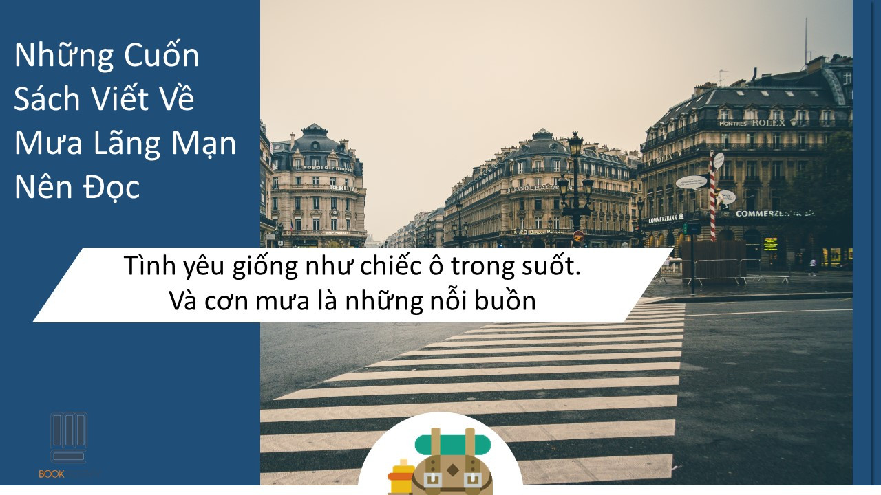 Những Cuốn Sách Viết Về Mưa Lãng Mạn Nên Đọc