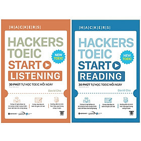 "Hackers Toeic Start Listening” Và “Hackers Toeic Start Reading" - David Cho