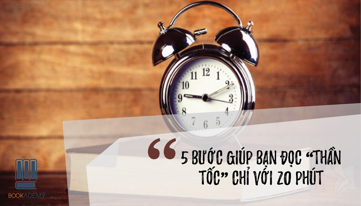 5 Bước Giúp Bạn Đọc "Thần Tốc"